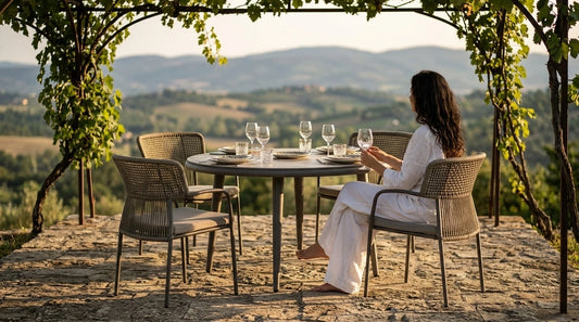 Table de repas mantis grey – Jardins d'Emma
